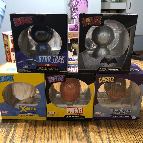 Funko Dorbz Lot (Marvel, DC Comics, Star Trek) - Picture 2 of 2